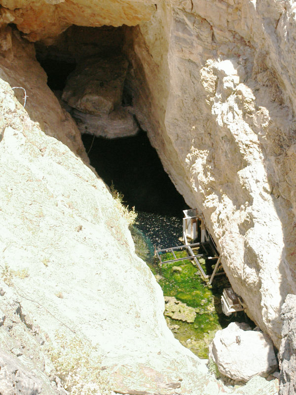 The caverns at Devil's Hole.