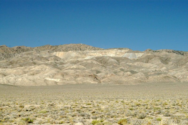 Mineral Ridge, as seen from Clayton Valley