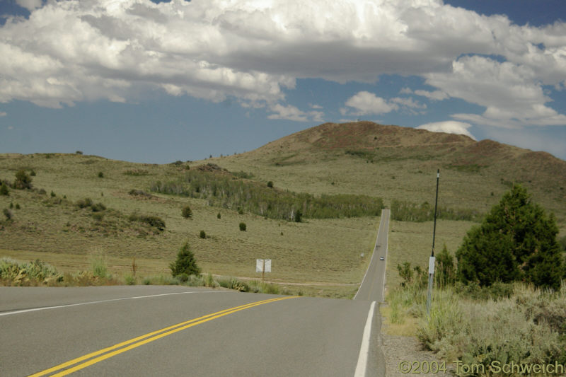 Monitor Pass with Leviathan Peak in the background.