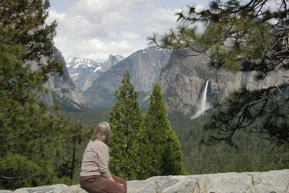 Inspiration Point, Yosemite National Park, Mariposa County, California