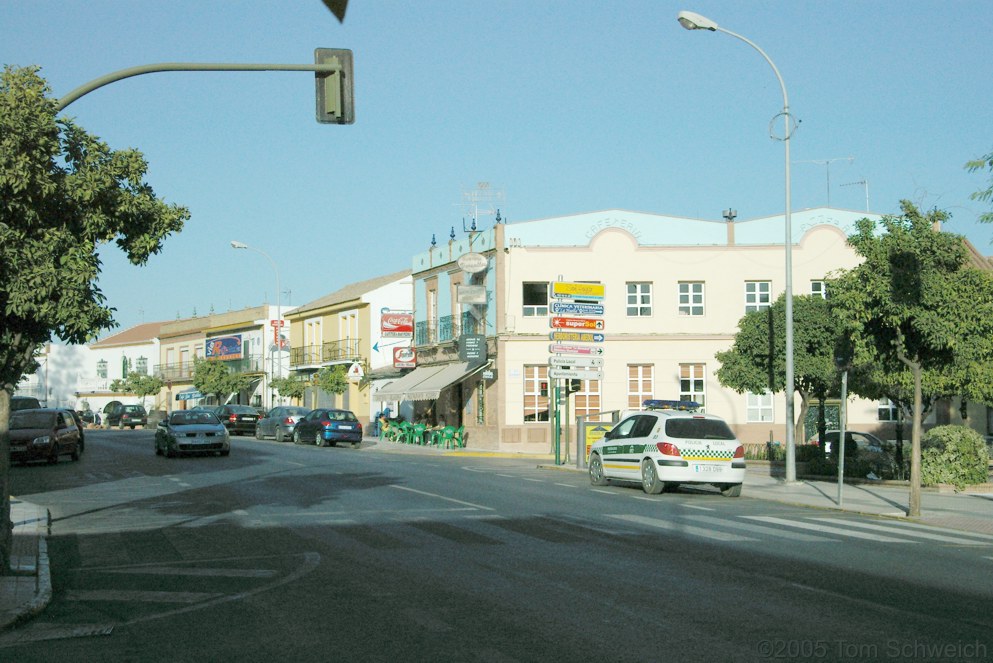 Downtown Bormujos, Sevilla, Andalucia, Spain.