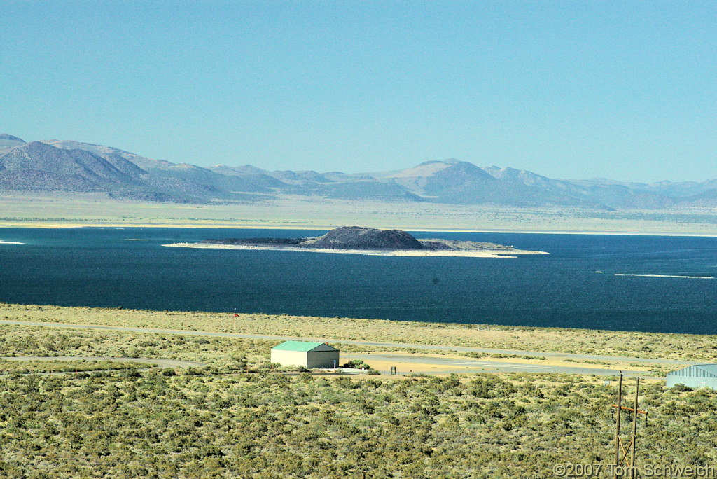 California, Mono County, Mono Lake, Negit Island