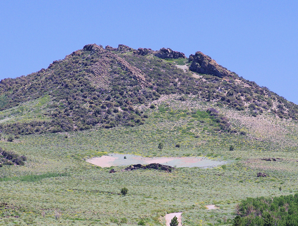 California, Mono County, Sagehen Peak