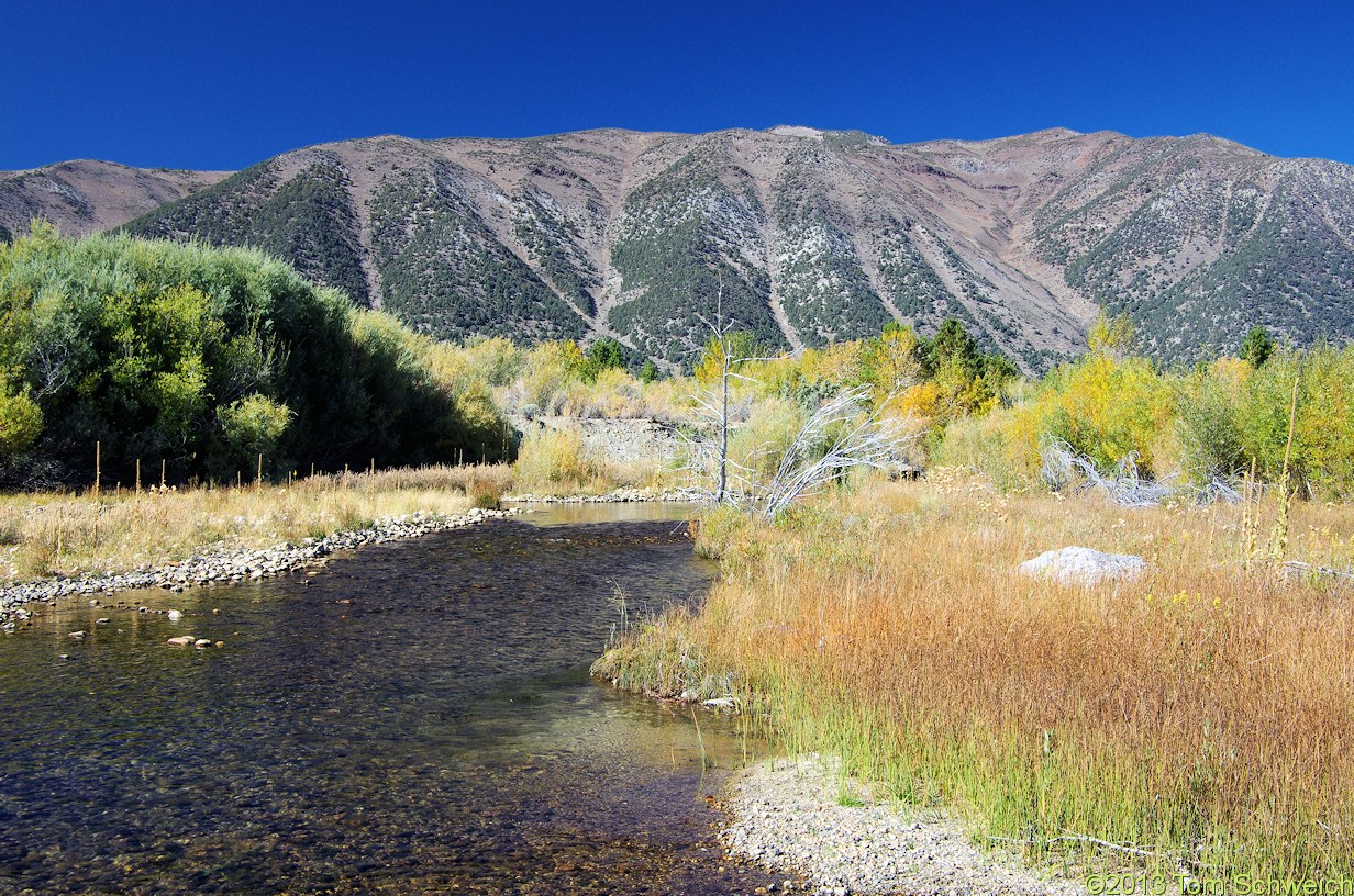 California, Mono County, Lee Vining Creek delta