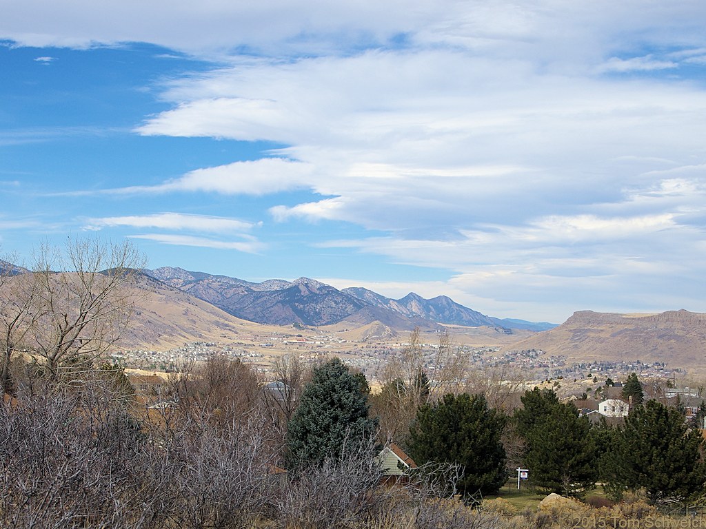 Colorado, Jefferson County, Hogback Valley