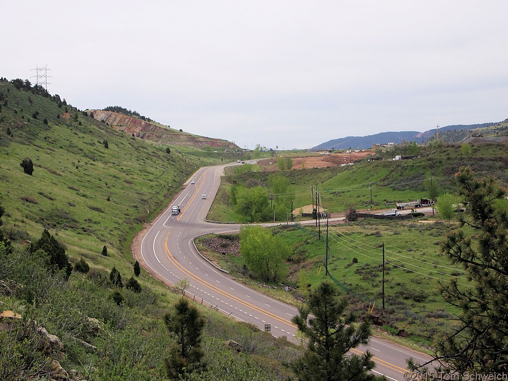 Colorado, Jefferson County, Golden, Tin Cup Ridge