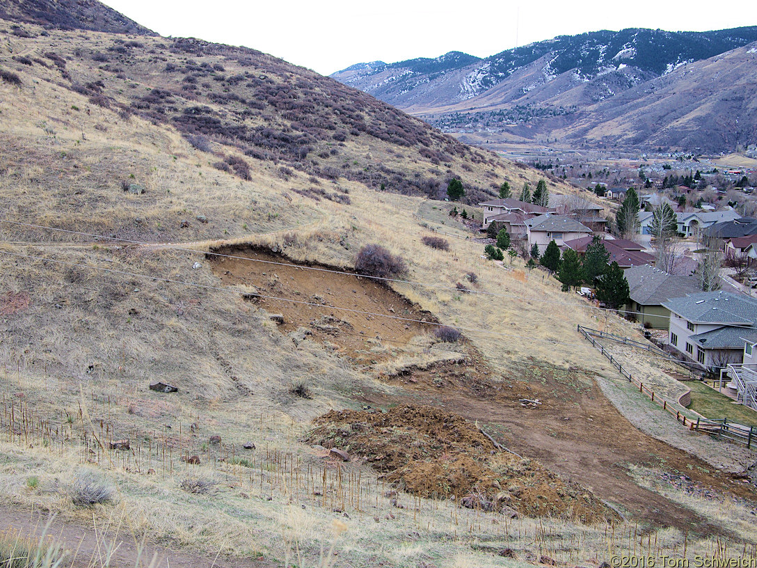 Colorado, Jefferson County, Golden, North Table Mountain