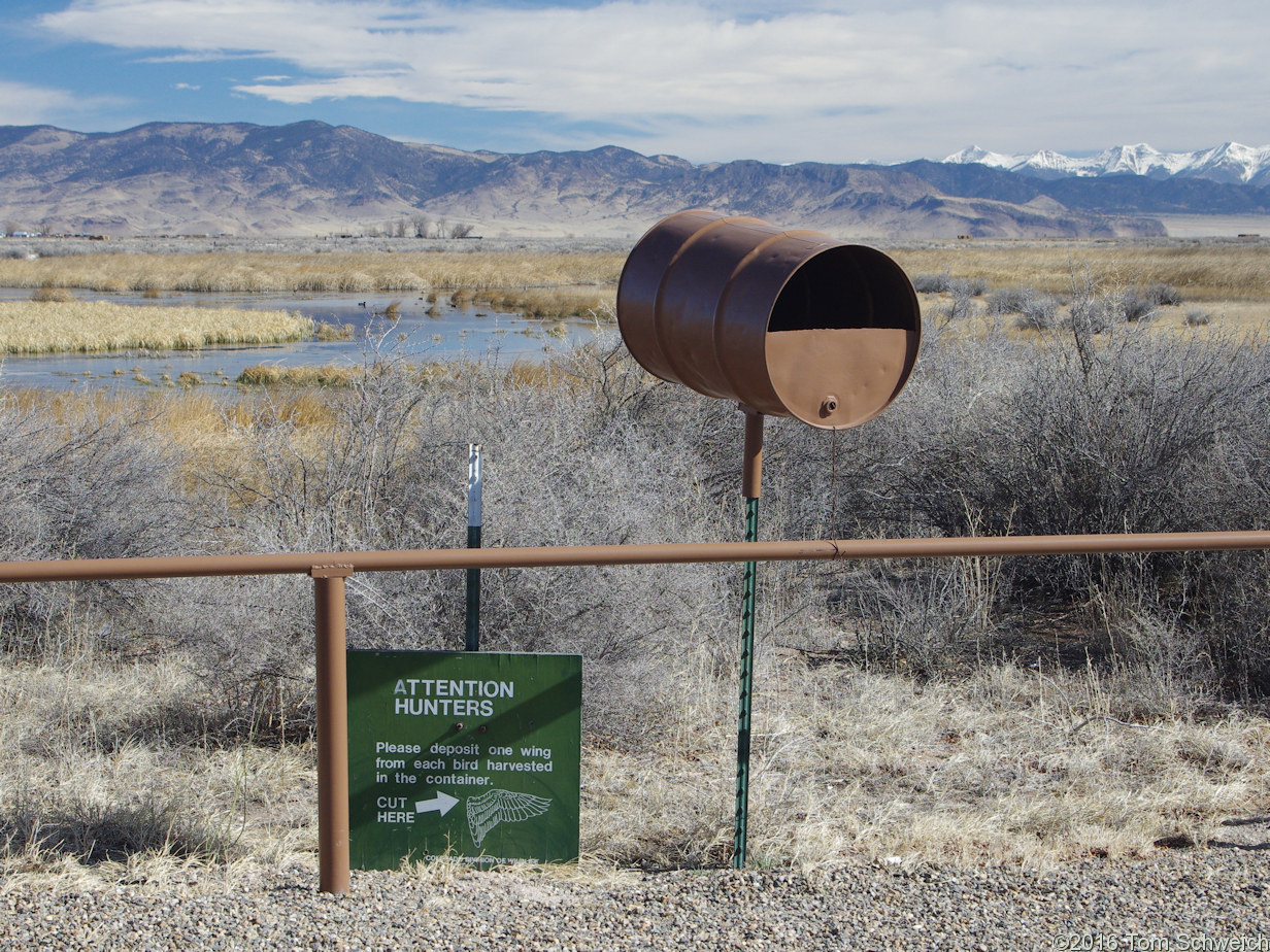 Instructions at Russell Lakes State Wildlife Area