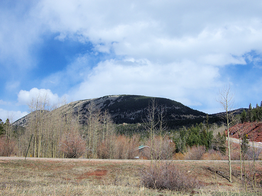 South White Peak in the Spanish Peaks area.