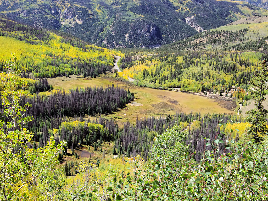 Colorado, Hinsdale County, Slumgullion Pass