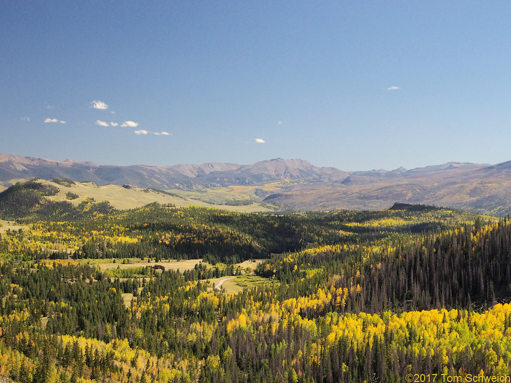 Colorado, Hinsdale County, Clear Creek Graben