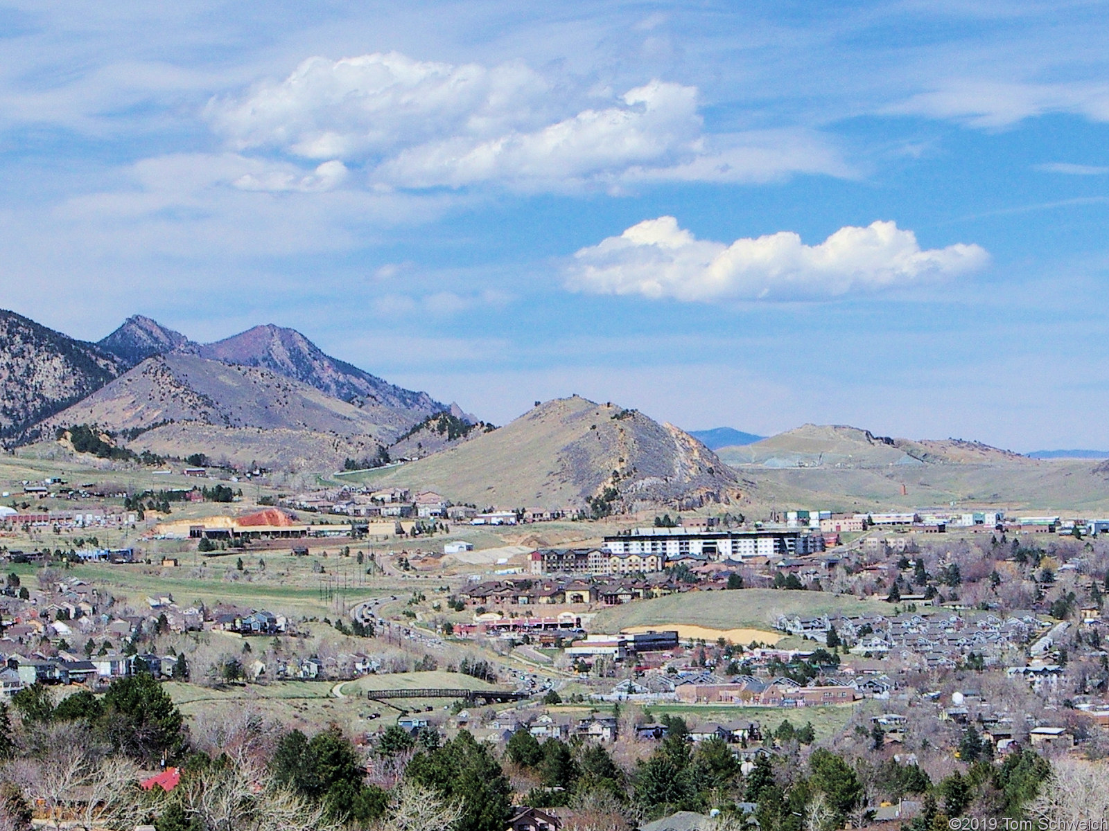 Colorado, Jefferson County, Golden, Dakota Ridge