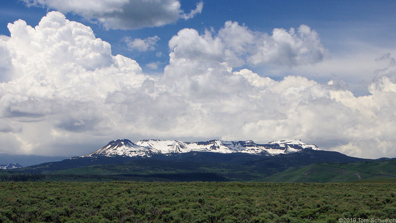 Colorado, Garfield County, The Flat Tops