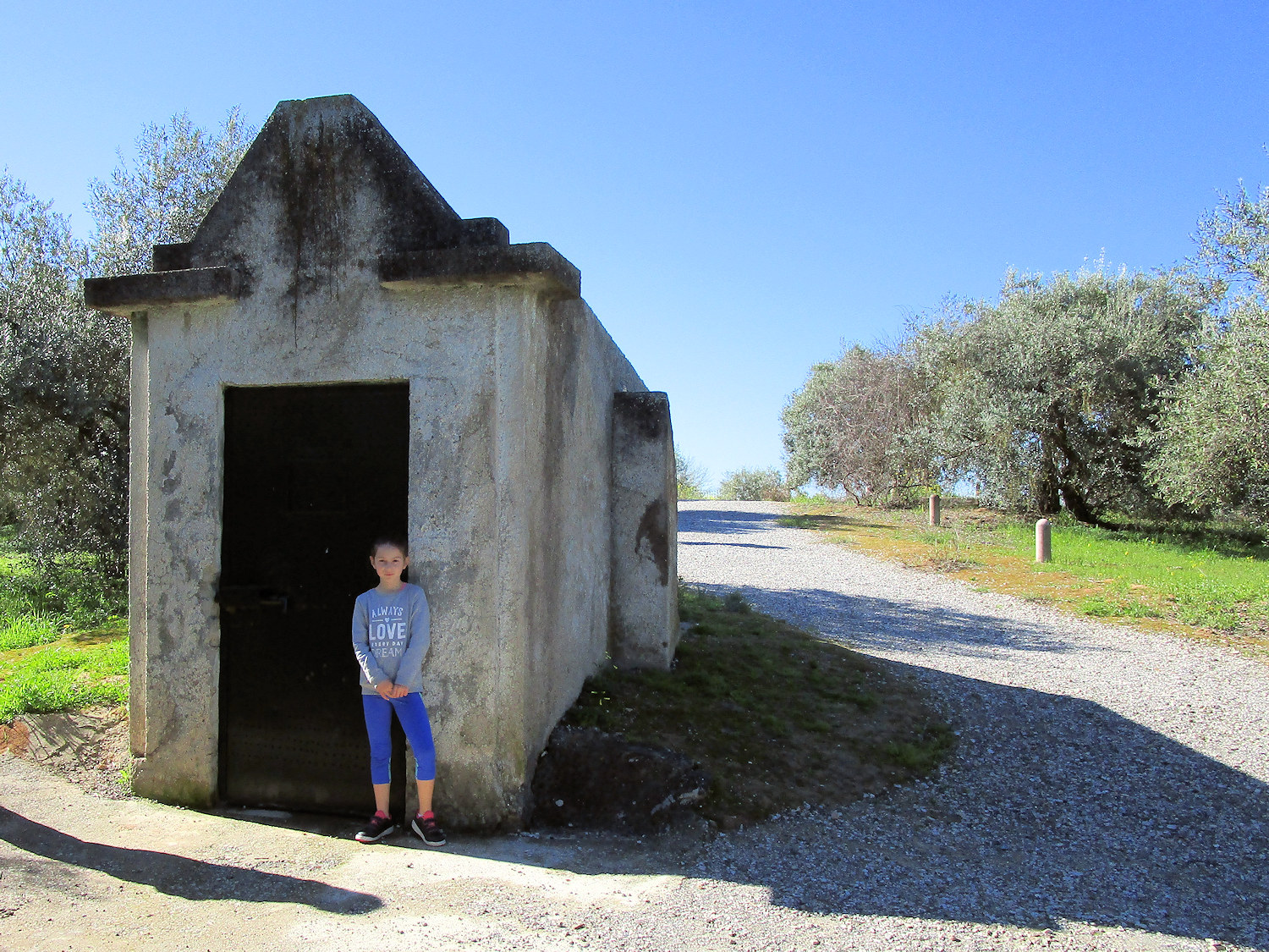 Spain, Andalucia, Sevilla, Valencina, Dolmen de Matarrubilla