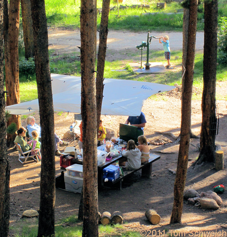 Colorado, Park County, Burning Bear Campground