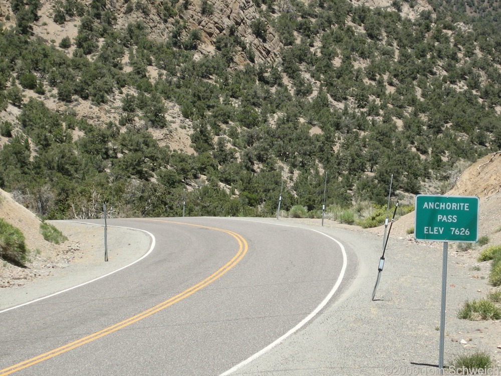 Anchorite Pass, Mineral County, California