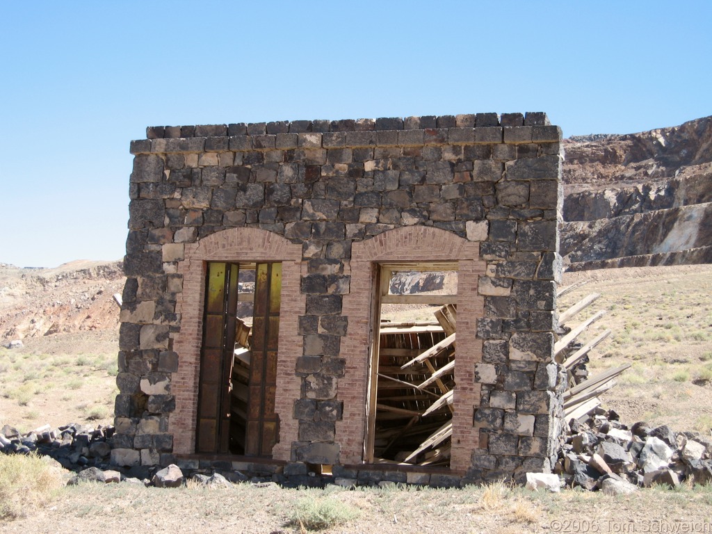 Esmeralda Bank Building, Candelaria, Mineral County, Nevada