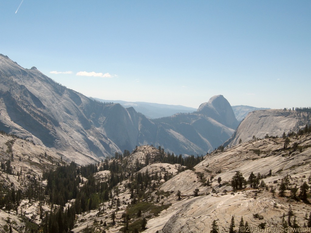 Olmstead Point, Half Dome, Yosemite National Park, Mariposa County, California