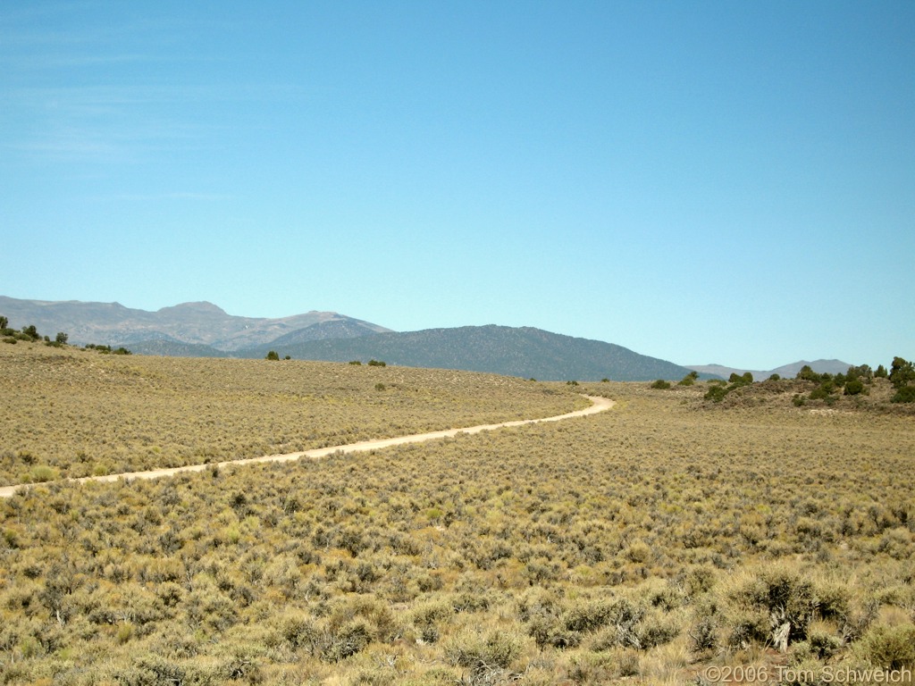 Adobe Hills Spillway, Mono Lake, Mono County, California