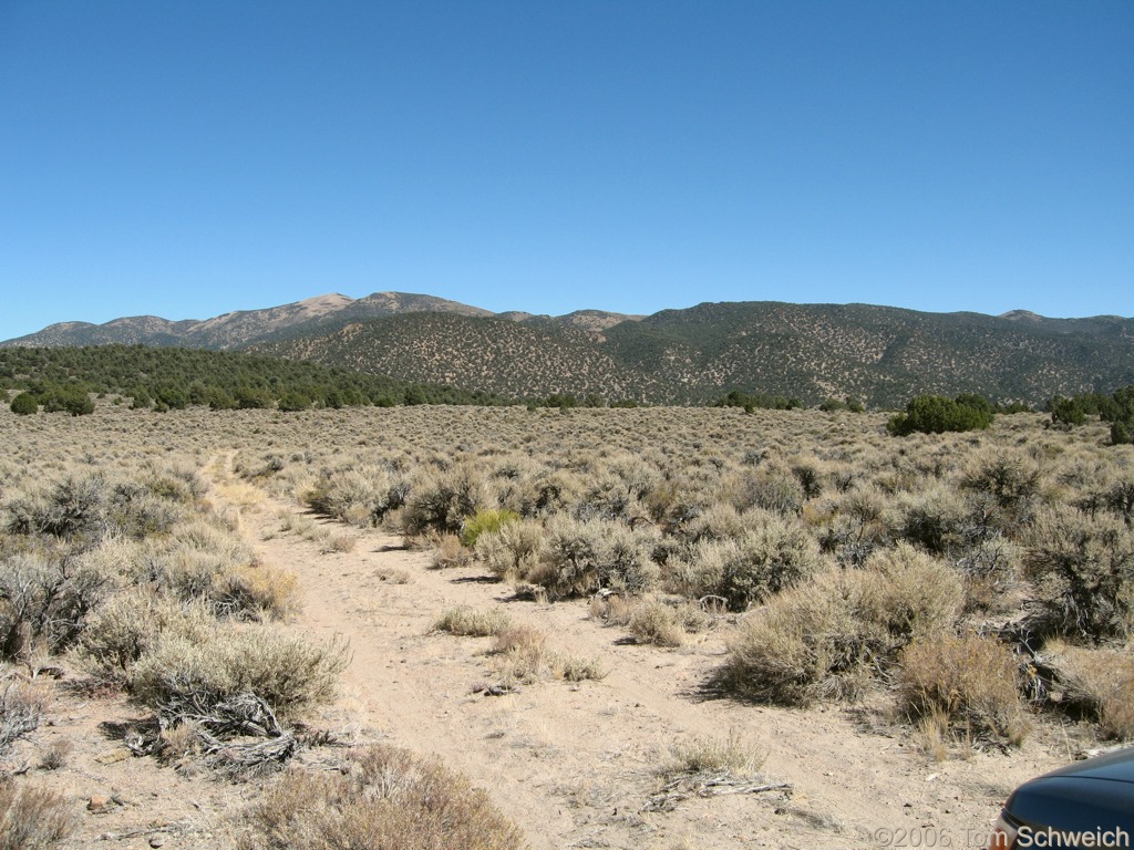 Mount Hicks Spillway, Alkali Valley, Mineral County, California