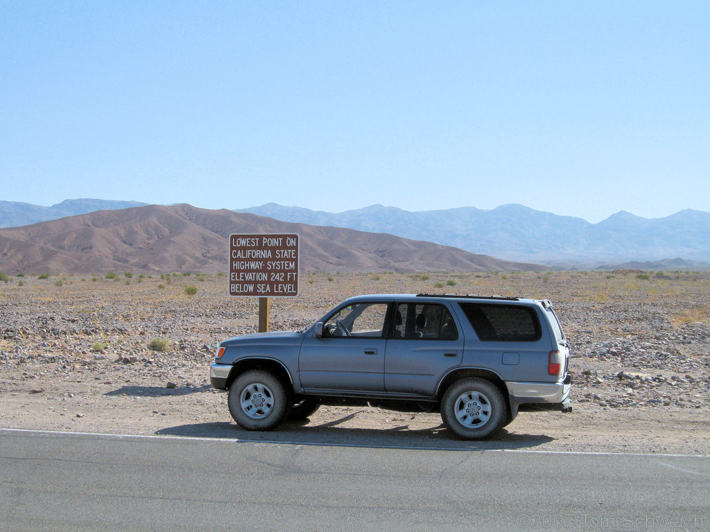 Highway 190, Death Valley, Inyo County, California