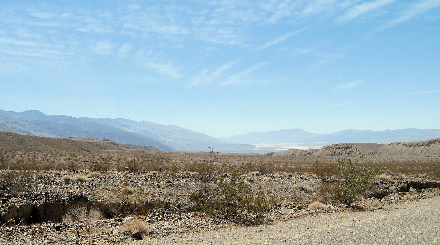 Wildrose Graben, Death Valley National Monument, Inyo County, California