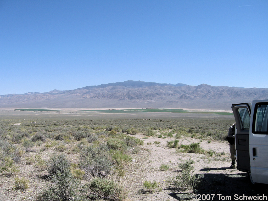 Furnace Creek, Fish Lake Valley, Silver Peak Range, Inyo County, California