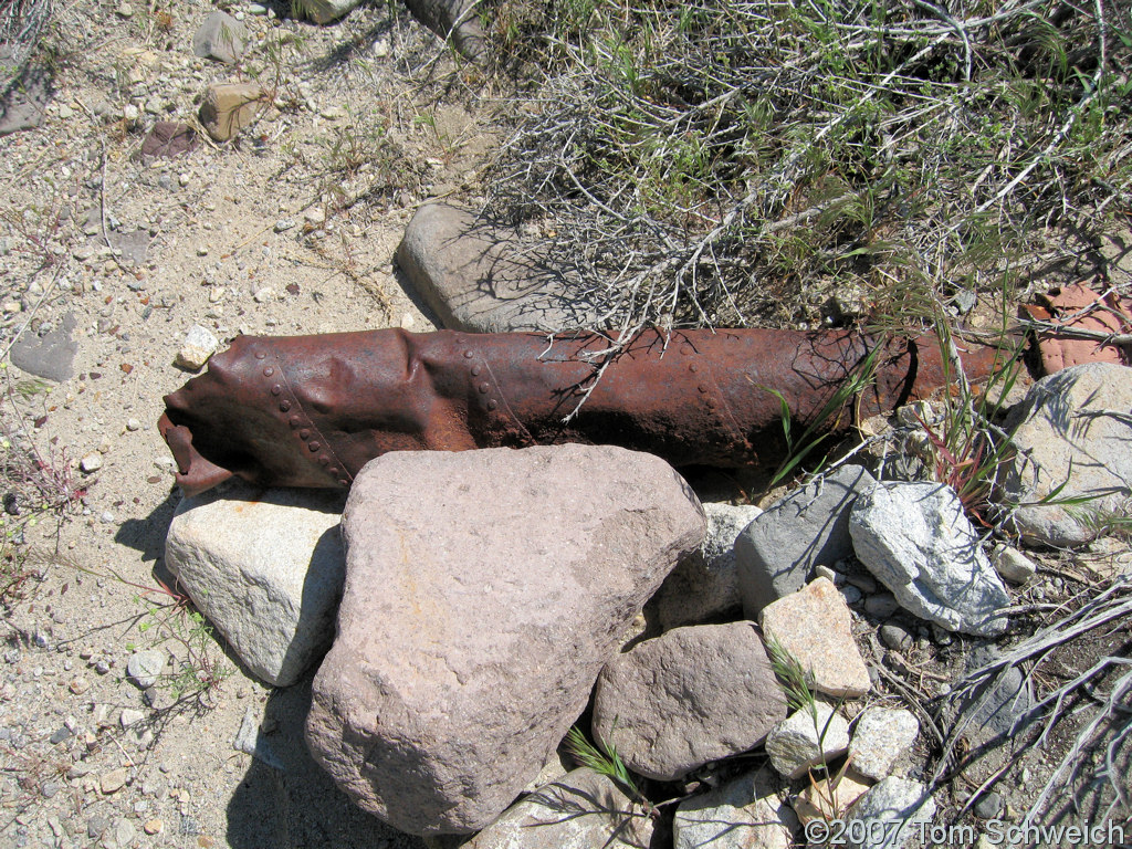 Water Pipe, Furnace Creek, Mono County, California