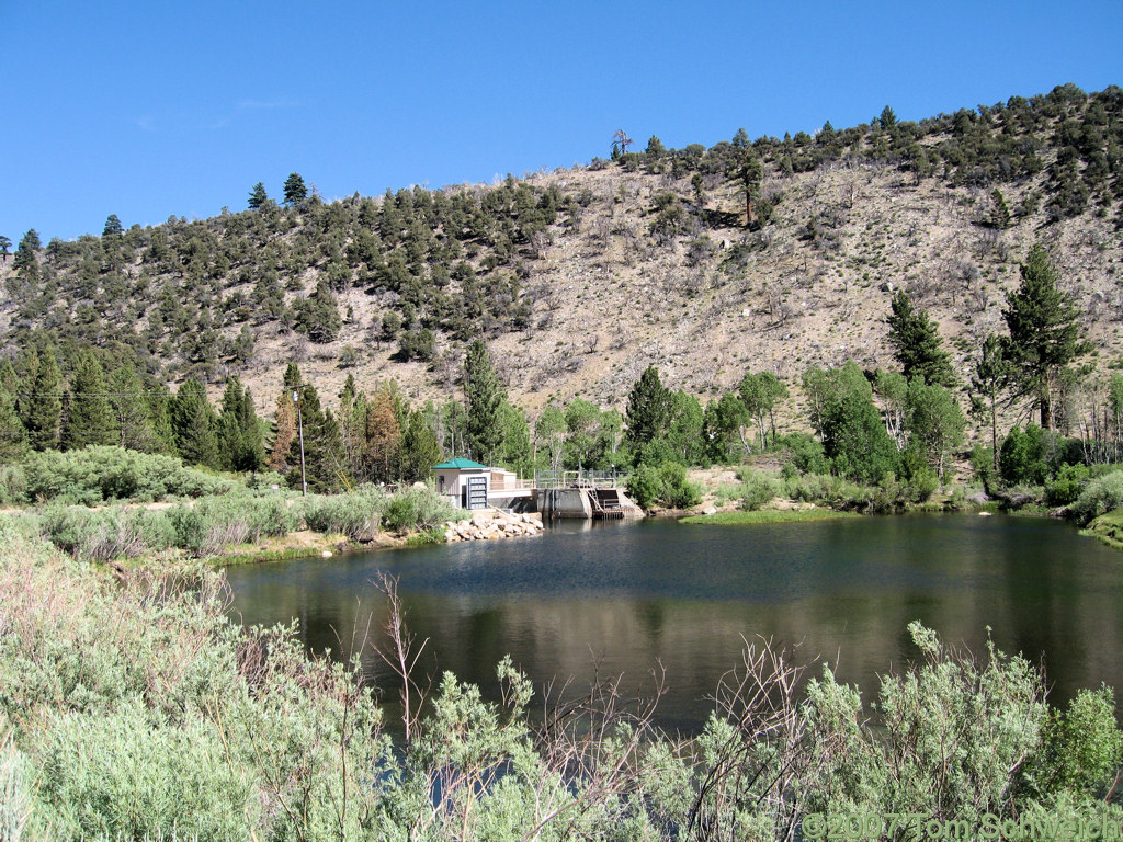 California, Mono County, Lee Vining Canyon, Aqueduct Intake