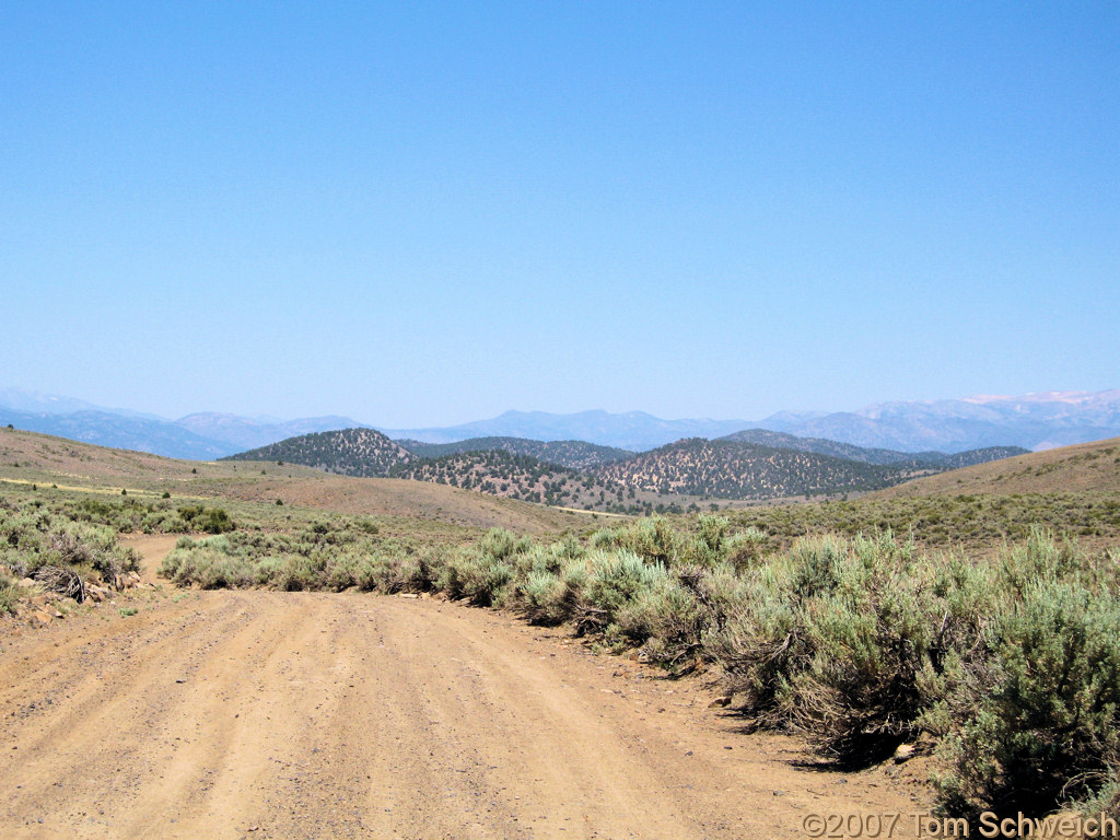 California, Mono County, Bridgeport Canyon