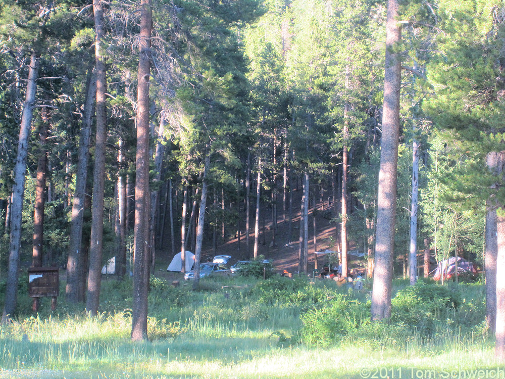 Colorado, Park County, Burning Bear Campground