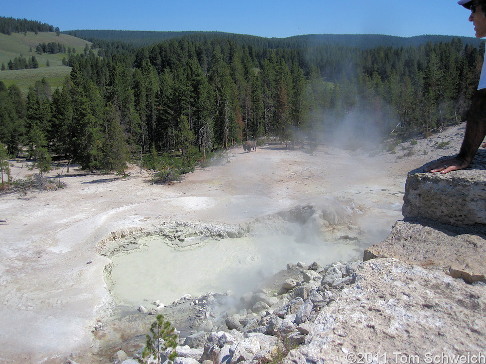 Wyoming, Park County, Sulphur Caldron