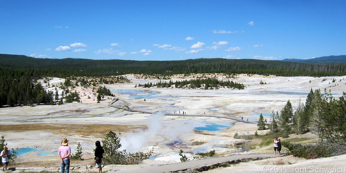 Wyoming, Park County, Norris Geyser Basin