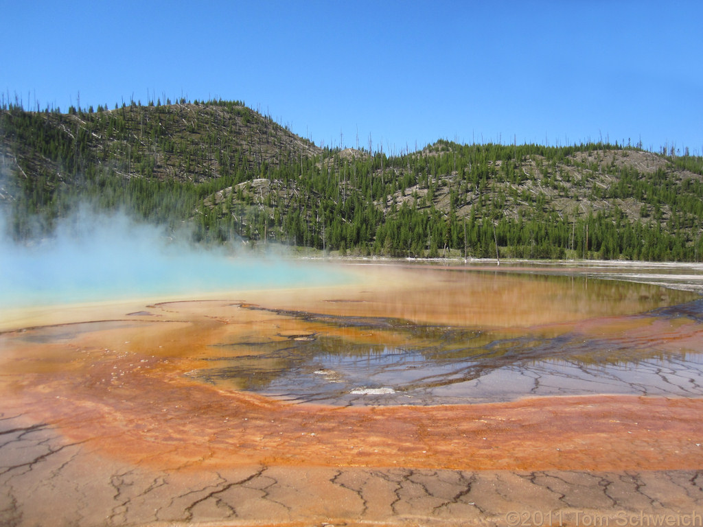 Wyoming, Teton County, Grand Prismatic Spring