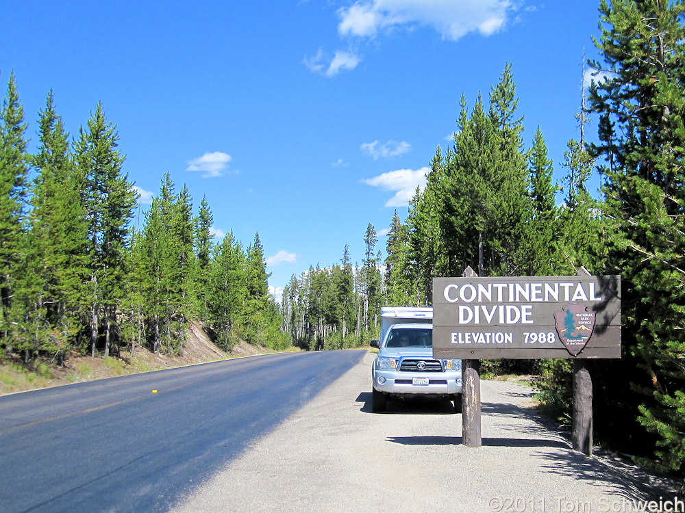 Wyoming, Teton County, Yellowstone National Park