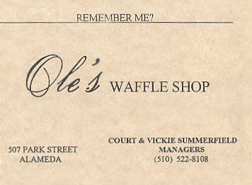 Ole's Waffle Shop