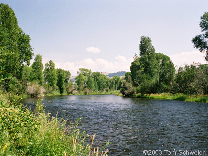 The Colorado River between Kremmling and Hot Sulphur Springs.