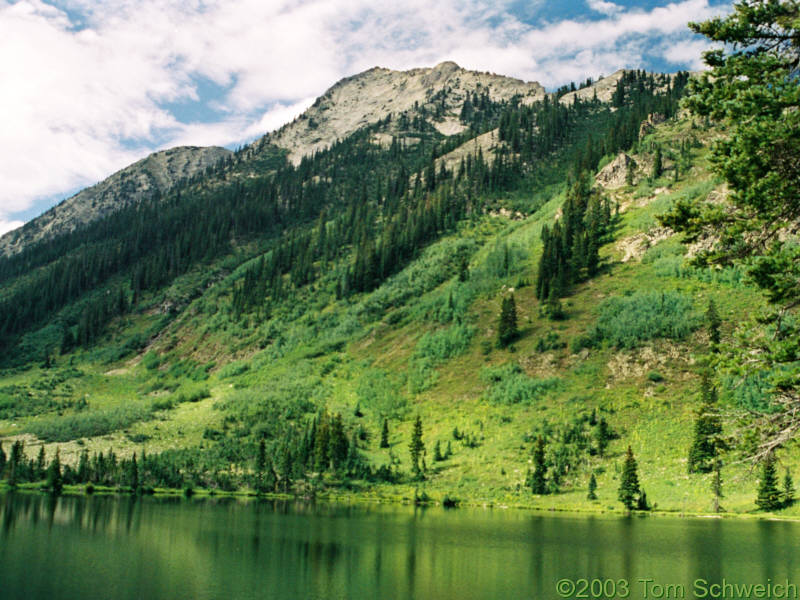 Dollar Lake, near Crested Butte.