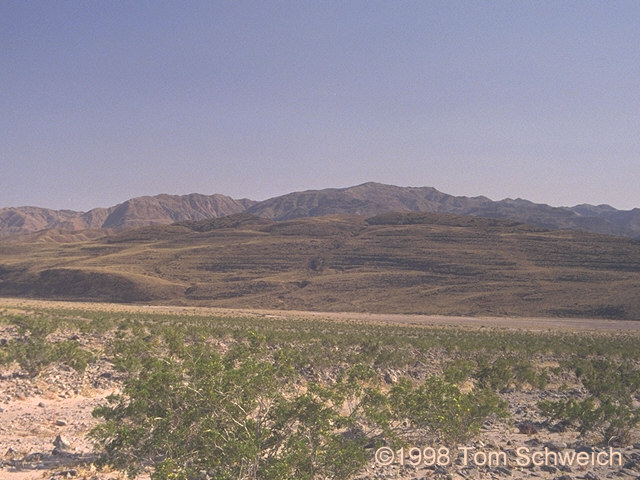 Shoreline Butte in Death Valley National Monument.