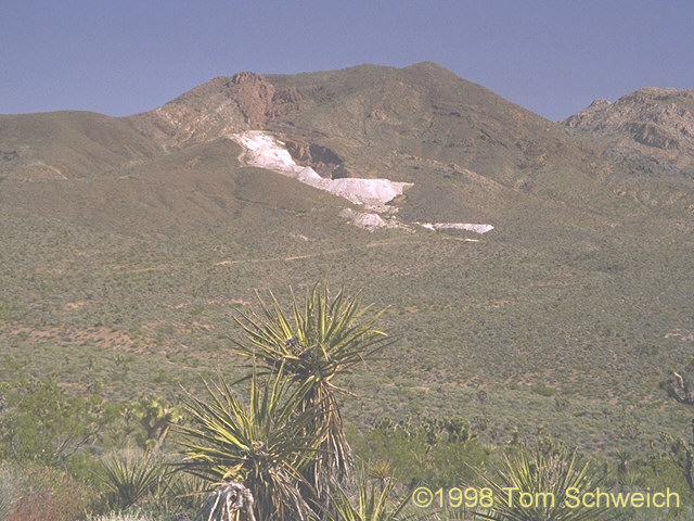 Excelsior Mine, Kingston Range, from Excelsior Mine Road.